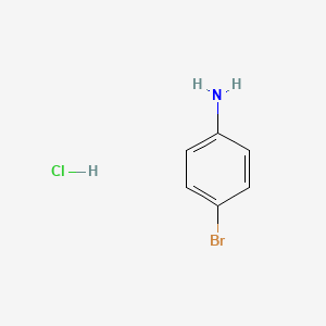 molecular formula C6H7BrClN B1252976 4-Bromoaniline, chlorhydrate CAS No. 624-19-1