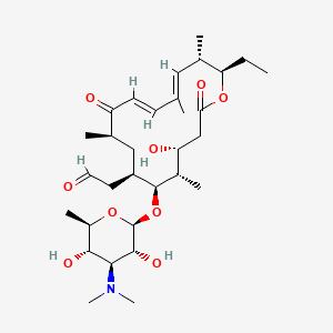 molecular formula C31H51NO9 B1252977 5-O-beta-D-mycaminosyl-20-oxotylonolide 