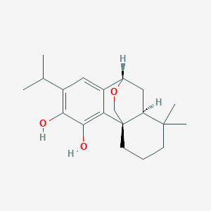 molecular formula C20H28O3 B1252983 20-Deoxocarnosol 