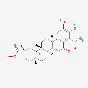 molecular formula C30H38O7 B1252985 Zeylasterone 