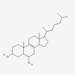 (3beta,5alpha,6alpha)-Cholest-8-ene-3,6-diol