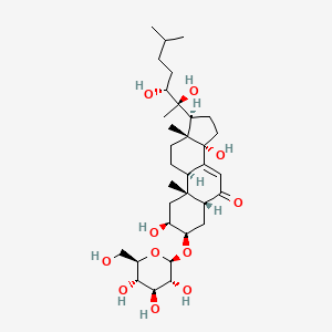 molecular formula C33H54O11 B1252997 玉簪花苷 A CAS No. 20117-33-3