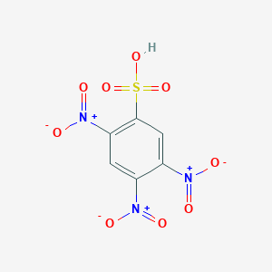 molecular formula C6H3N3O9S B1252999 2,4,5-Trinitrobenzenesulfonic acid 