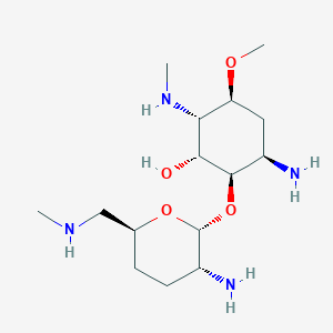 molecular formula C15H32N4O4 B1253002 Istamycin B0 