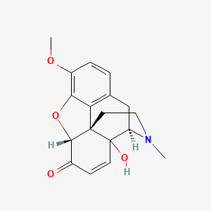 (4R,7aR,12bS)-4a-hydroxy-9-methoxy-3-methyl-2,4,7a,13-tetrahydro-1H-4,12-methanobenzofuro[3,2-e]isoquinolin-7-one