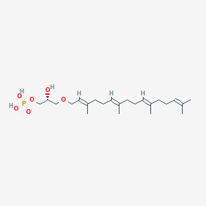 molecular formula C23H41O6P B1253012 sn-1-O-(geranylgeranyl)glycerol 3-phosphate 