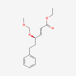 Ethyl (4R)-4-(methoxymethoxy)-6-phenylhex-2-enoate