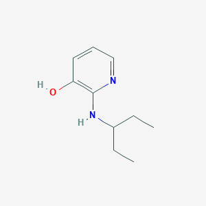 3-Pyridinol, 2-[(1-ethylpropyl)amino]-