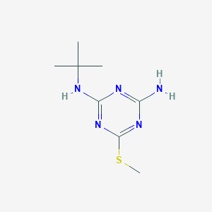 molecular formula C8H15N5S B1253023 Deethylterbutryne CAS No. 30125-65-6