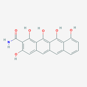 molecular formula C19H13NO6 B1253052 普瑞替胺 