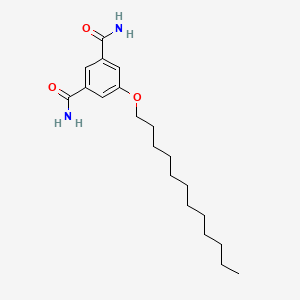 5-Dodecoxybenzene-1,3-dicarboxamide