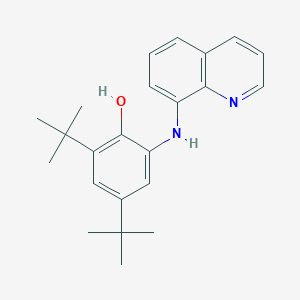 2,4-Di-tert-butyl-6-[(quinolin-8-yl)amino]phenol