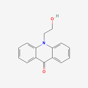 molecular formula C15H13NO2 B1253083 N-(2-Hydroxyethyl)acridone 
