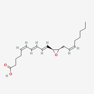 molecular formula C20H30O3 B1253092 (5Z,7E,9E)-10-[(2S,3S)-3-[(Z)-oct-2-enyl]oxiran-2-yl]deca-5,7,9-trienoic acid 