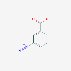 3-Diazoniobenzoate