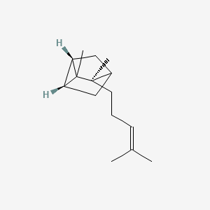 molecular formula C15H24 B1253104 (+)-alpha-Santalene 