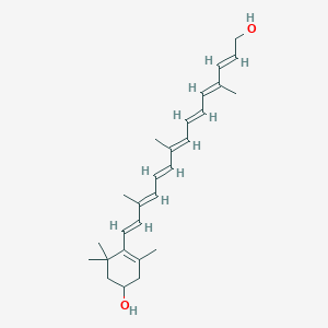 molecular formula C27H38O2 B1253110 Galloxanthin 