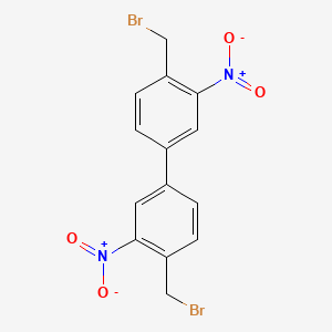 4,4'-Bis(bromomethyl)-3,3'-dinitro-1,1'-biphenyl