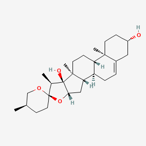 molecular formula C27H42O4 B1253130 Pennogenin CAS No. 507-89-1