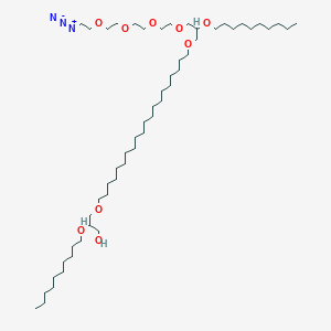 1-Azido-14,39-bis(decyloxy)-3,6,9,12,16,37-hexaoxatetracontan-40-OL