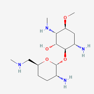 molecular formula C15H32N4O4 B1253136 Istamycin A0 
