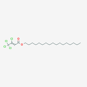 Heptadecyl 3,4,4,4-tetrachlorobut-2-enoate