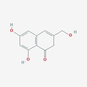 6,8-Dihydroxy-3-(hydroxymethyl)naphthalen-1(2H)-one