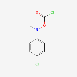 Chloro{[(4-chlorophenyl)(methyl)amino]oxy}methanone