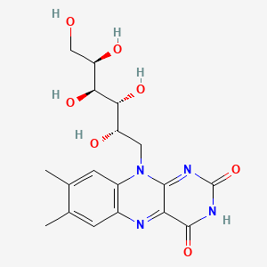 molecular formula C18H22N4O7 B1253149 Galactoflavin CAS No. 5735-19-3