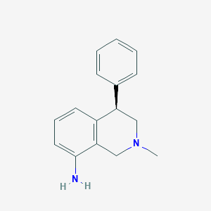 molecular formula C16H18N2 B1253157 (+)-Nomifensine 