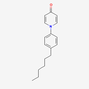 1-(4-Hexylphenyl)pyridin-4(1H)-one