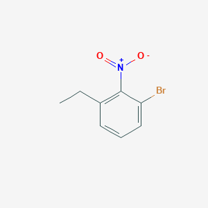 molecular formula C8H8BrNO2 B12531613 1-Bromo-3-ethyl-2-nitrobenzene CAS No. 702642-07-7