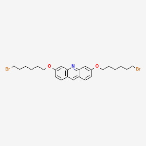 3,6-Bis(6-bromohexoxy)acridine