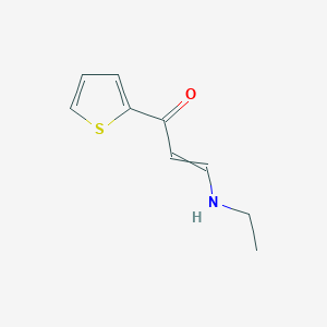 3-(Ethylamino)-1-(thiophen-2-yl)prop-2-en-1-one