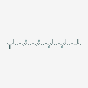 molecular formula C32H54 B1253172 3,22-Dimethyl-1,2,23,24-tetradehydro-2,3,22,23-tetrahydrosqualene 