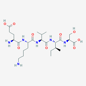 B125318 Glutamyl-lysyl-valyl-isoleucyl-serine CAS No. 142525-10-8
