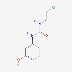 molecular formula C9H11ClN2O2 B12531807 N-(2-Chloroethyl)-N'-(3-hydroxyphenyl)urea CAS No. 803729-76-2