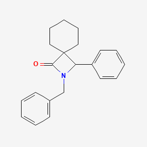 2-Benzyl-3-phenyl-2-azaspiro[3.5]nonan-1-one