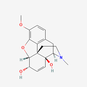molecular formula C18H21NO4 B1253186 14-羟基可待因 CAS No. 4829-46-3