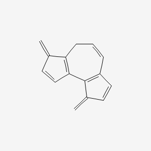 molecular formula C15H12 B12531863 1,7-Dimethylidene-6,7-dihydro-1H-cyclopenta[e]azulene CAS No. 674367-67-0