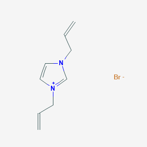 molecular formula C9H13BrN2 B12531892 1,3-Diallylimidazolium bromide CAS No. 31483-71-3