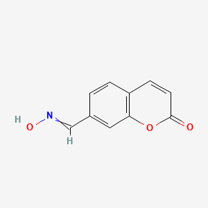 7-[(Hydroxyimino)methyl]-2H-1-benzopyran-2-one