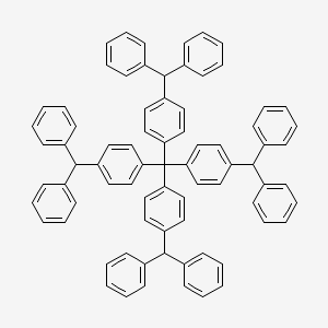 1-(Diphenylmethyl)-4-{tris[4-(diphenylmethyl)phenyl]methyl}benzene