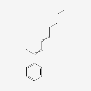 (Nona-2,4-dien-2-yl)benzene