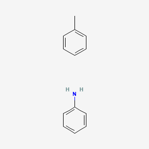 molecular formula C13H15N B12531994 Aniline--toluene (1/1) CAS No. 676229-28-0