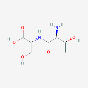 molecular formula C7H14N2O5 B12532034 L-Threonyl-D-serine CAS No. 656221-77-1