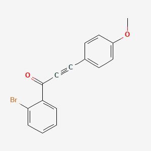 1-(2-Bromophenyl)-3-(4-methoxyphenyl)prop-2-yn-1-one