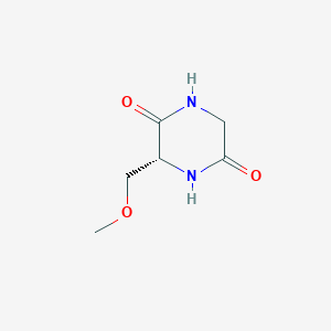 (3R)-3-(Methoxymethyl)piperazine-2,5-dione