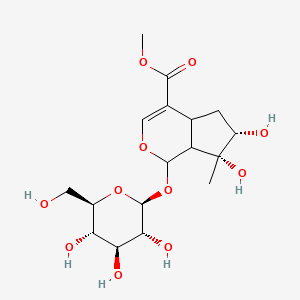 molecular formula C17H26O11 B1253207 Caryoptoside 