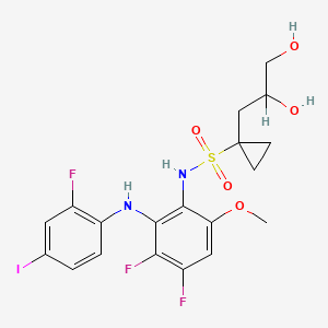 molecular formula C19H20F3IN2O5S B1253211 Bay 869766;rdea119 